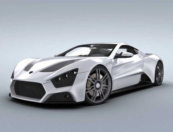 3d model zenvo car - Zenvo ST1 by Swan3DStudios